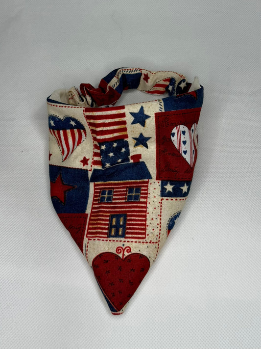 4th of July Pet Bandanas – Patriotic Accessories for Dogs & Cats