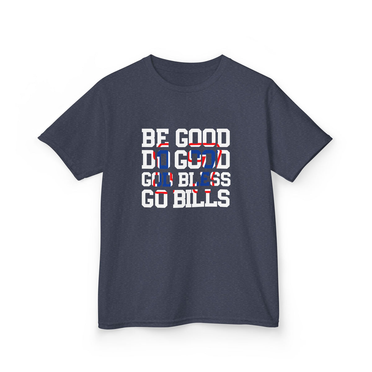 Buffalo Football T-Shirt Be Good Do Good Crop Top | Buffalo Football T-Shirt Be Good Do Good Children's Shirt