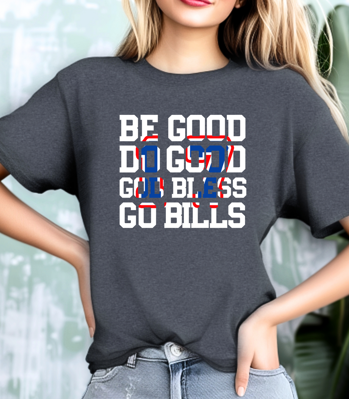 Be Good Do Good Unisex Softstyle T-Shirt | Buffalo Football | Buffalo Football Fan | Buffalo Football Colors Tee | Buffalo Fan Apparel