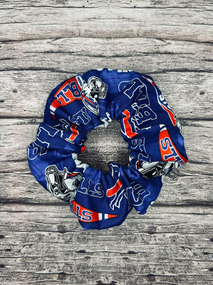 NFL Football Hair Scrunchie Buffalo Bills Hair Accessories