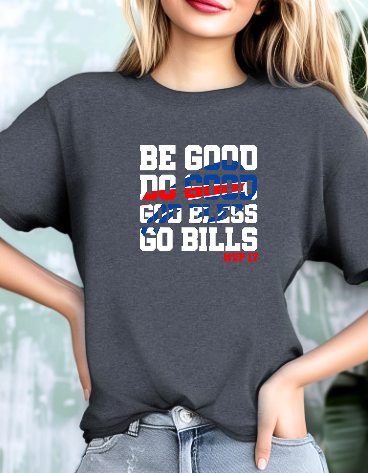 Be Good Do Good Unisex Softstyle T-Shirt | Buffalo Football | Buffalo Football Fan | Buffalo Football Colors Tee | Buffalo Fan Apparel