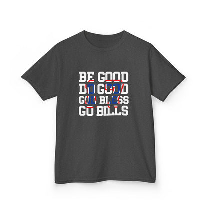 Buffalo Football T-Shirt Be Good Do Good Crop Top | Buffalo Football T-Shirt Be Good Do Good Children's Shirt