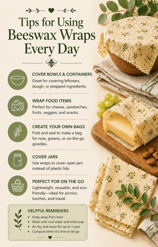 DIY Beeswax Wraps Guide + Recipe | Make & Sell Reusable Food Wraps | Beginner-Friendly Digital Download | Eco-Friendly Side Hustle
