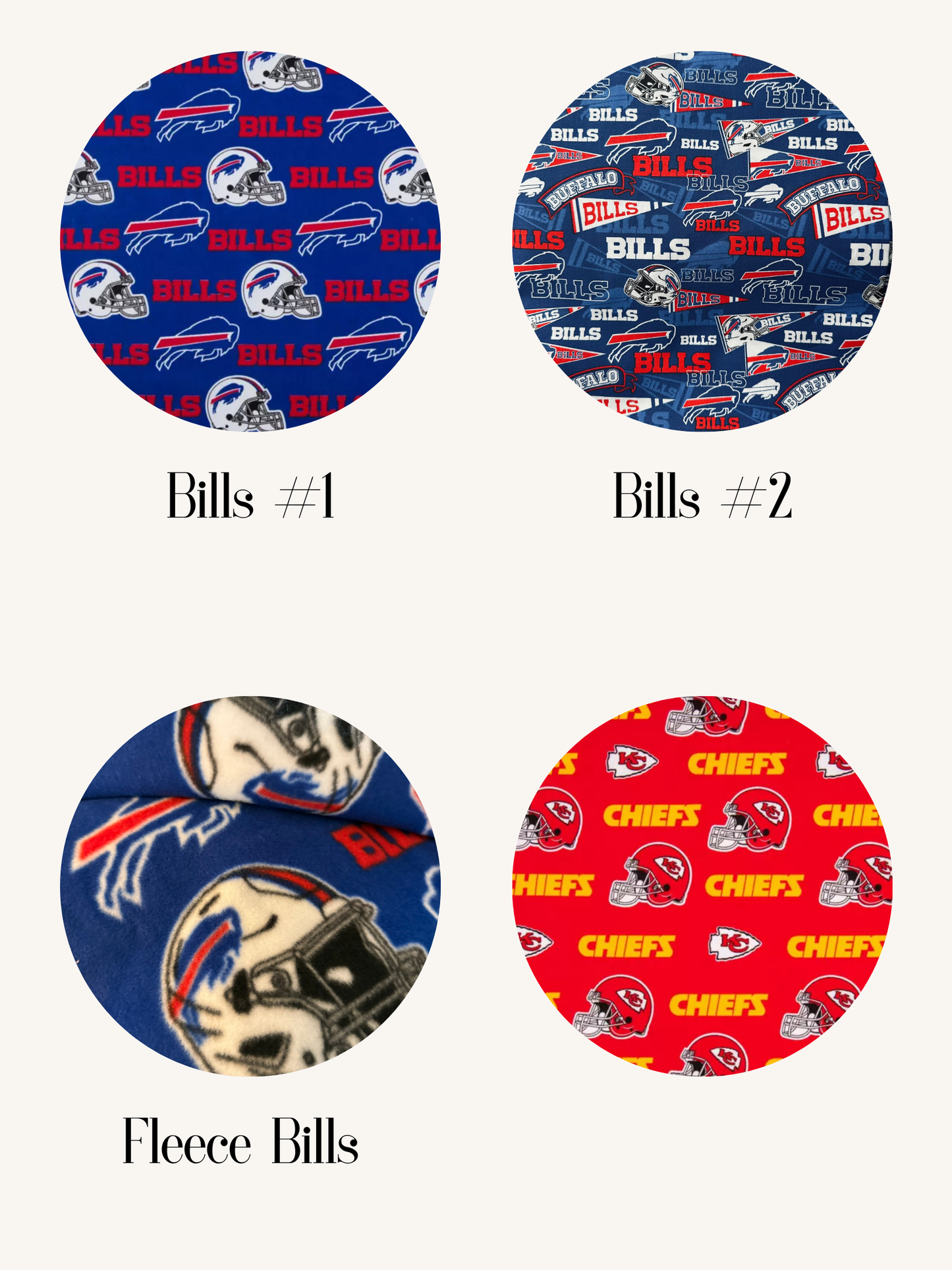 NFL Buffalo Bills Football Bowl Cover