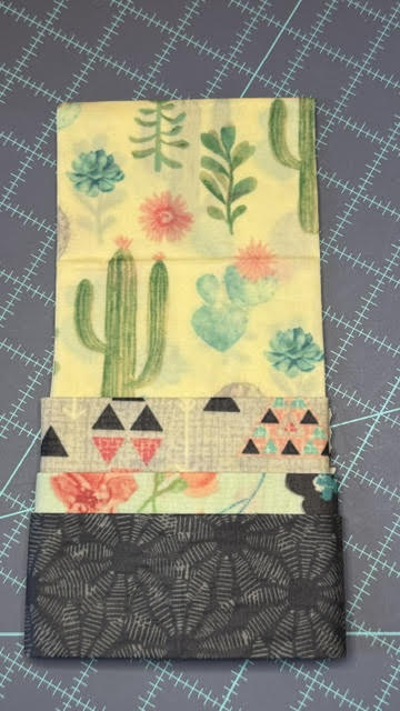 Desert Bloom Beeswax Wrap Set – Limited Edition 4 Pack, Reusable Eco Food Wraps, Cactus & Floral Kitchen Storage, Zero Waste Alternative