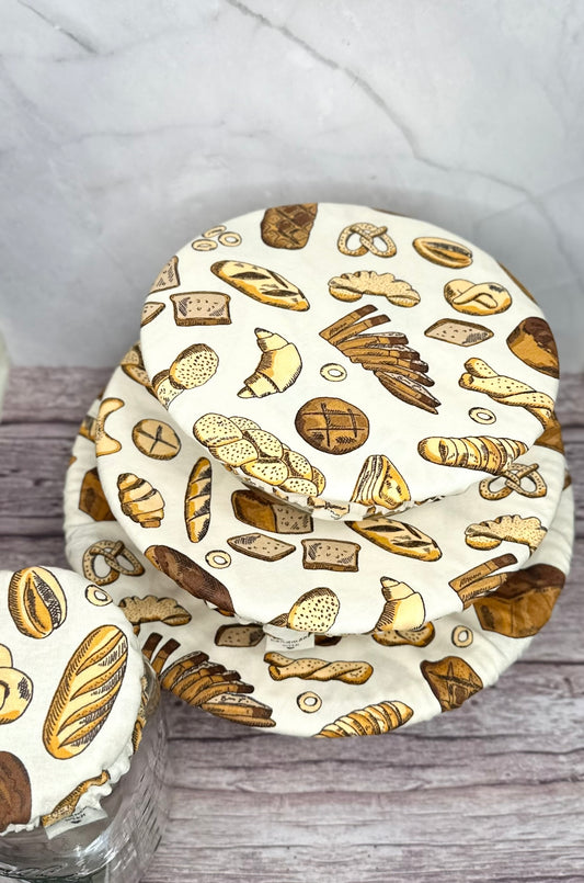 Reusable, Reversible, Biodegradable Bowl Cover