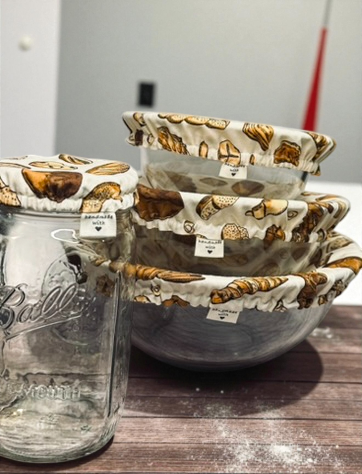 Reusable Cotton Bowl Covers