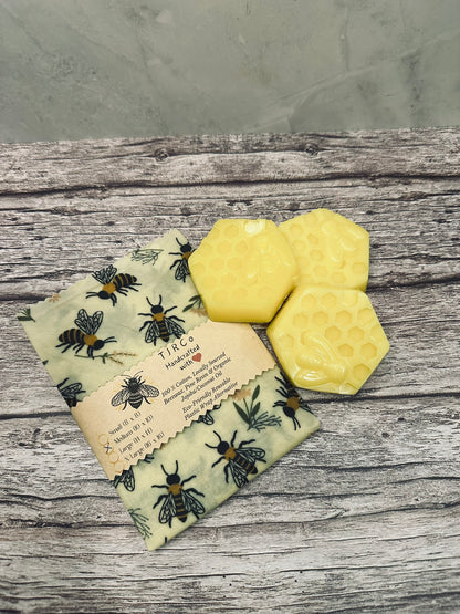 Reusable Biodegradable Beeswax Wrap